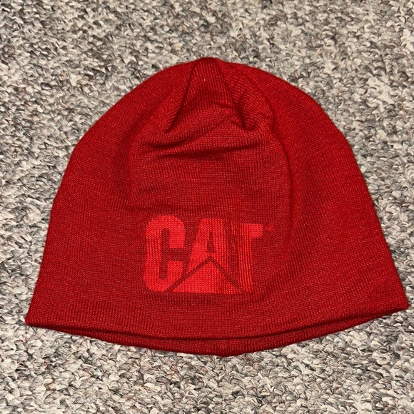 Caterpillar Other - 👙CAT Cozy Red Beanie